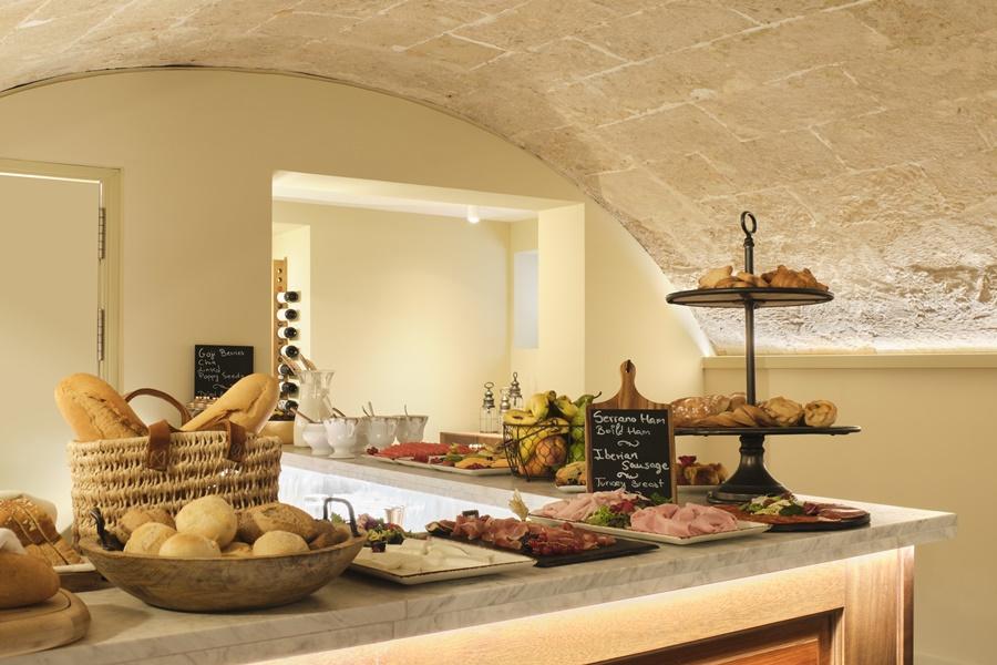 Hotel Antigua Palma - Casa Noble Dış mekan fotoğraf A typical buffet