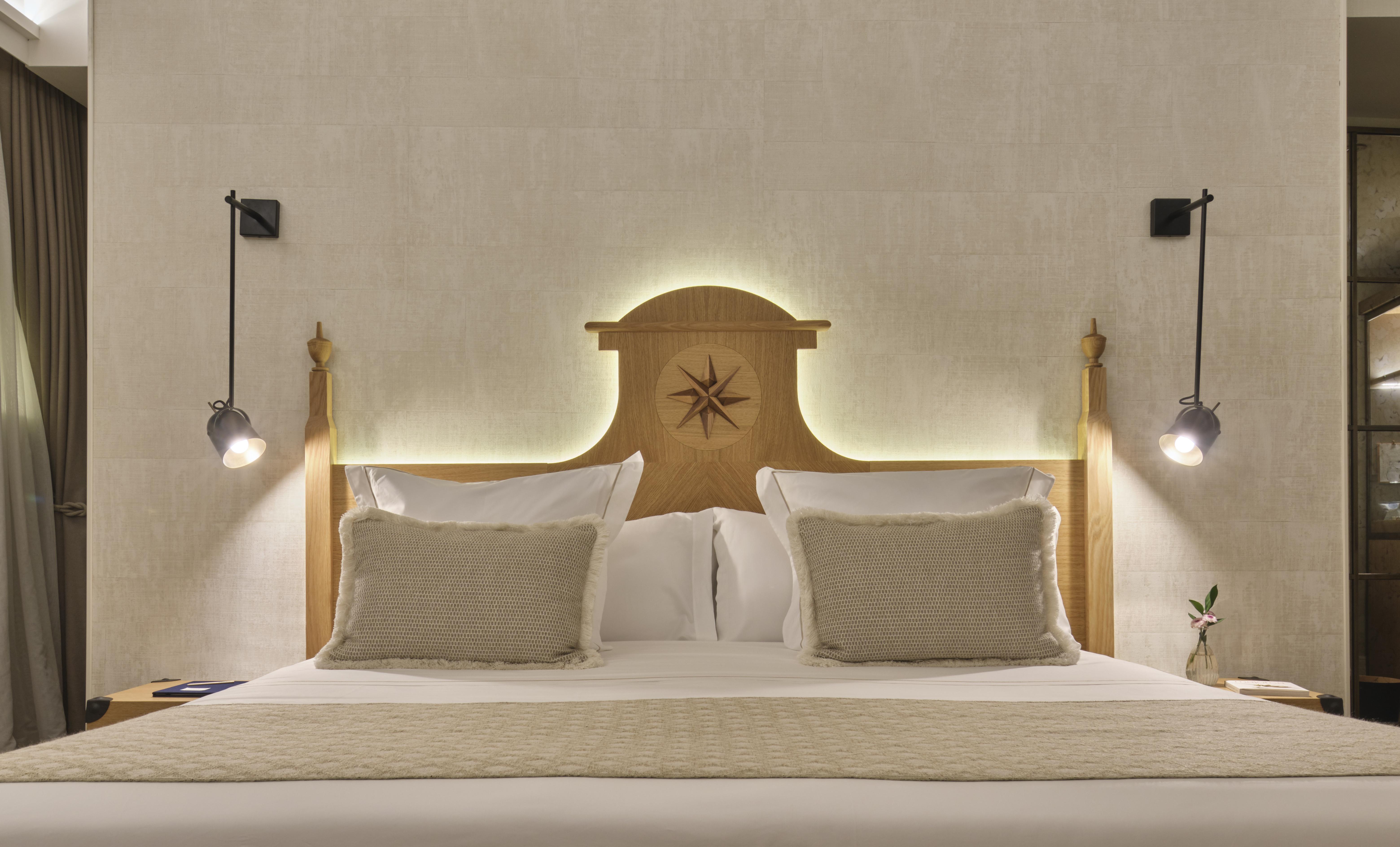 Hotel Antigua Palma - Casa Noble Dış mekan fotoğraf A bed with a headboard