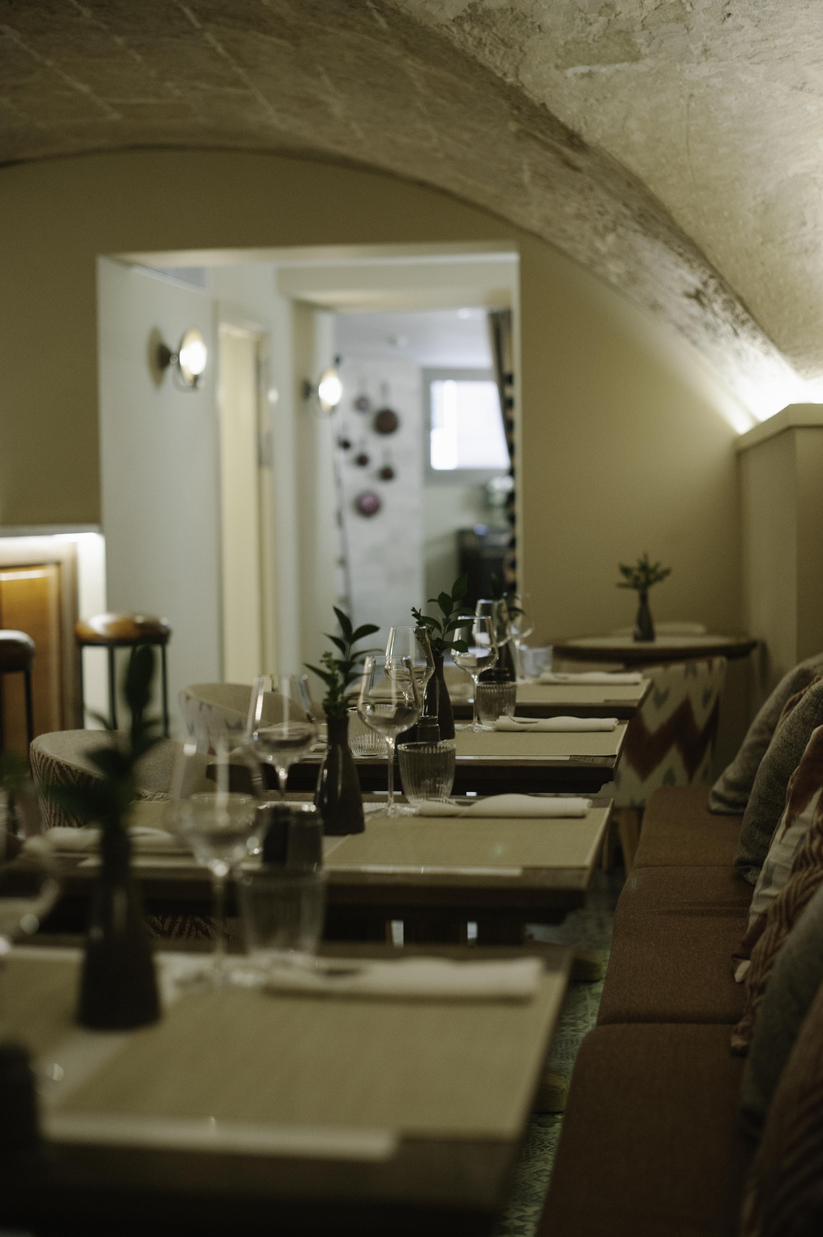 Hotel Antigua Palma - Casa Noble Dış mekan fotoğraf Restaurant AOC