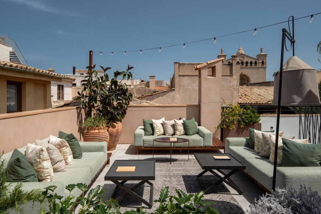 Hotel Antigua Palma - Casa Noble Dış mekan fotoğraf Rooftop terrace